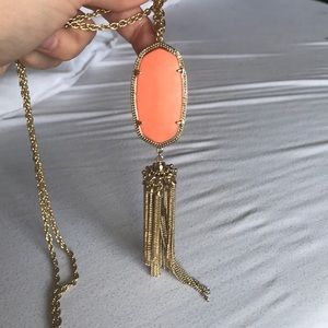 Kendra Scott Rayne Coral Necklace